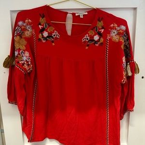 Embroidered Top